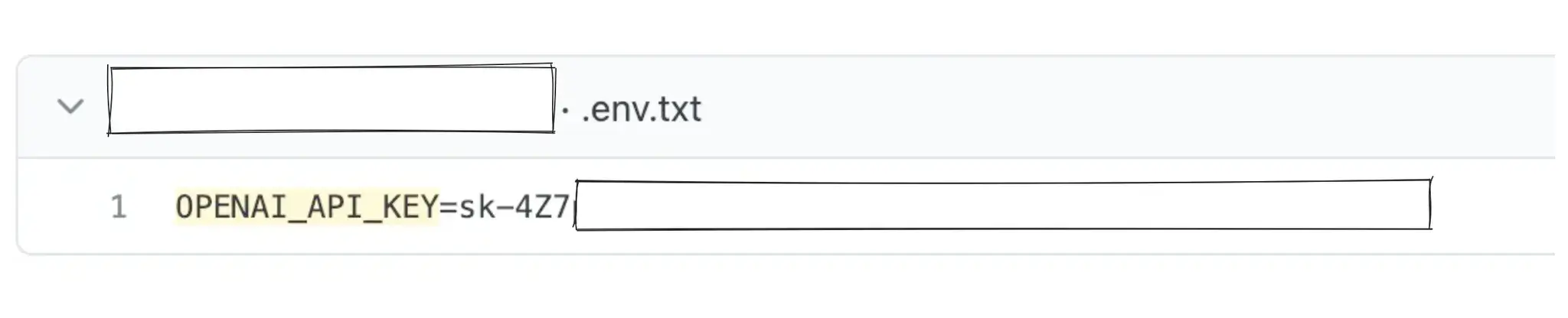 Leaked OpenAI secret example 2